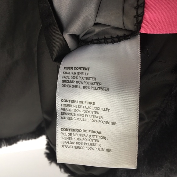 Betsey Johnson Black‎ Faux Fur Vest Size Extra Small - Picture 6 of 6